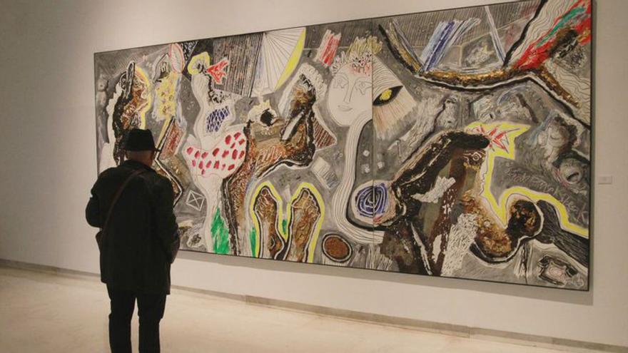 O Marcos Valcárcel expón a Vidal Souto | IÑAKI OSORIO