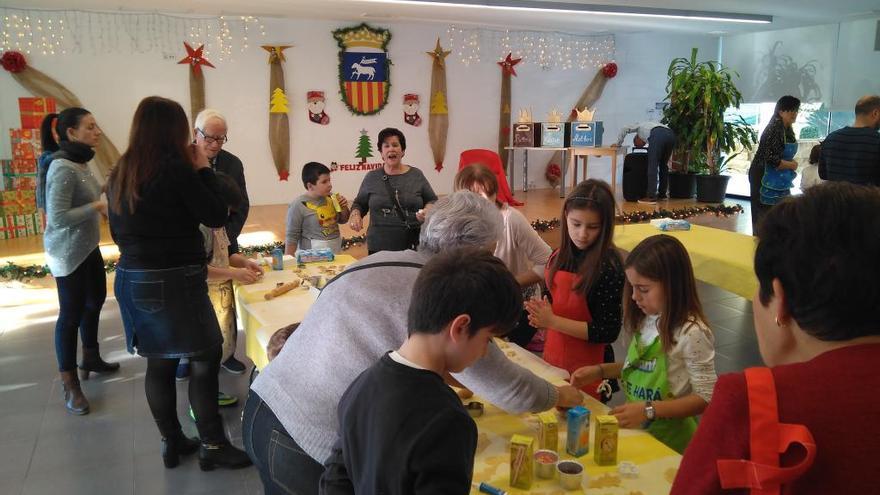 Actividades con niños y mayores en Sant Joan