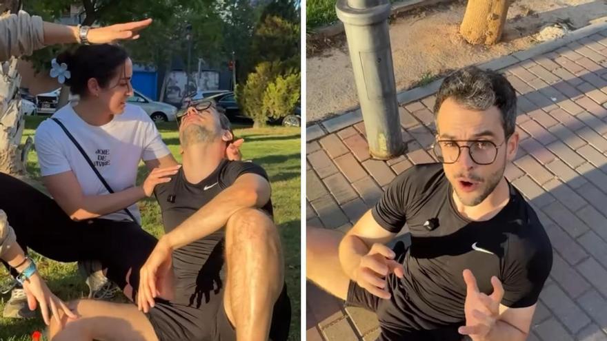 José Manuel Felices (33), médico: "El agua fría no es la solución ante un golpe de calor, aunque muchos lo crean"