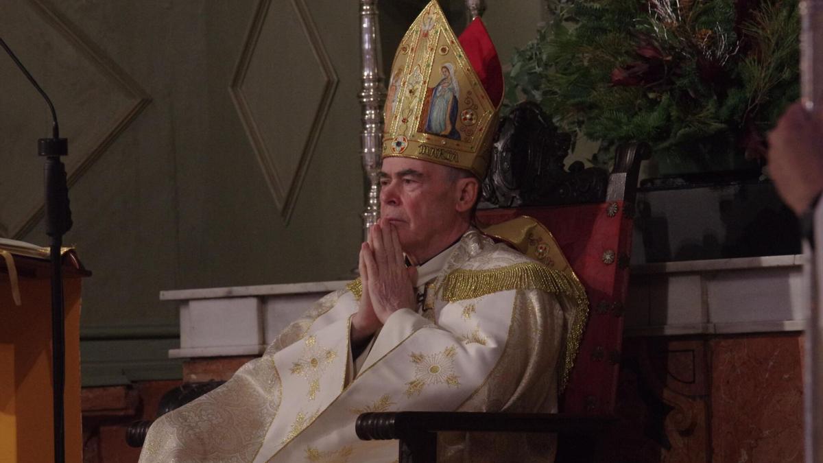 El obispo de Málaga, Jesús Catalá, en el inicio del Año Jubilar dedicado a la Esperanza