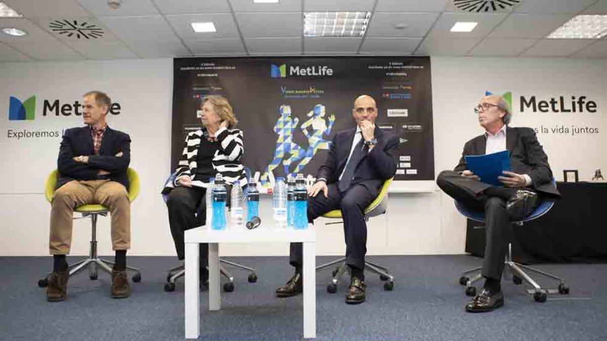 Un momento de la presentación de la MetLife Madrid Activa