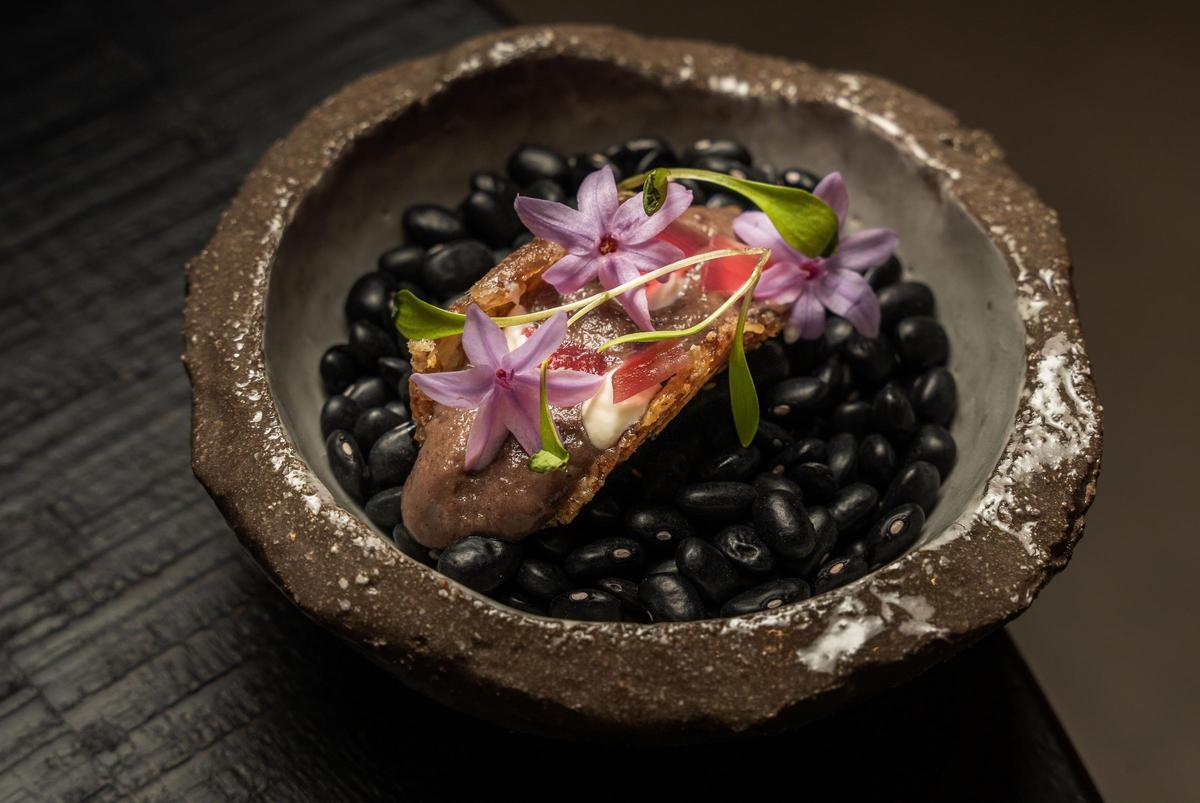 Uno de los preciosos platos de Chambacú.