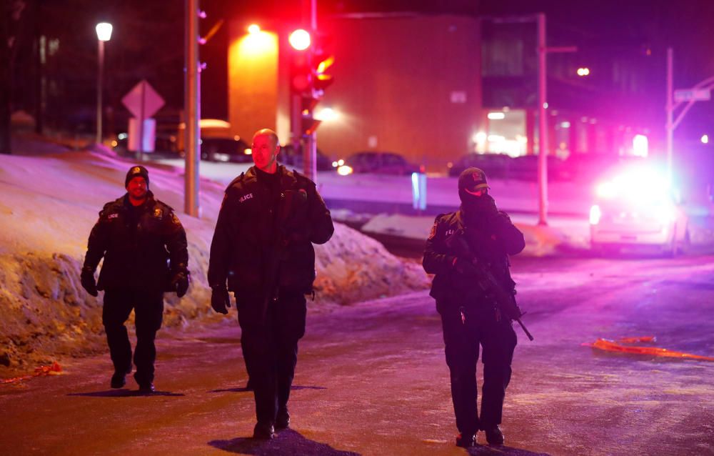 Ataque terrorista en una mezquita en Canadá