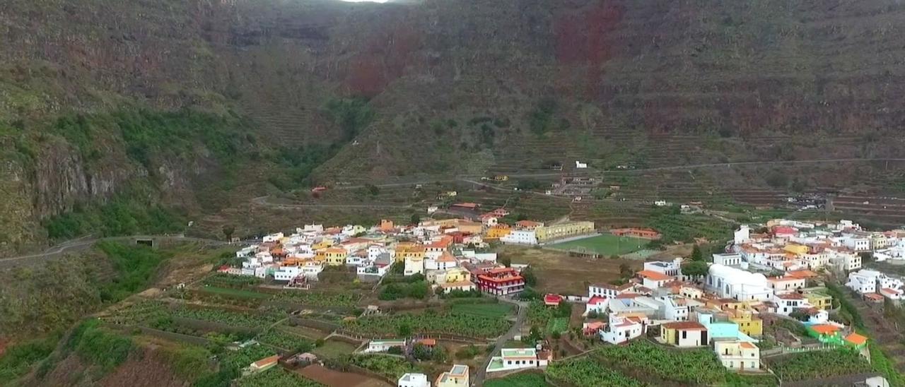 Panorámica del municipio de Agulo, en La Gomera | | E.D