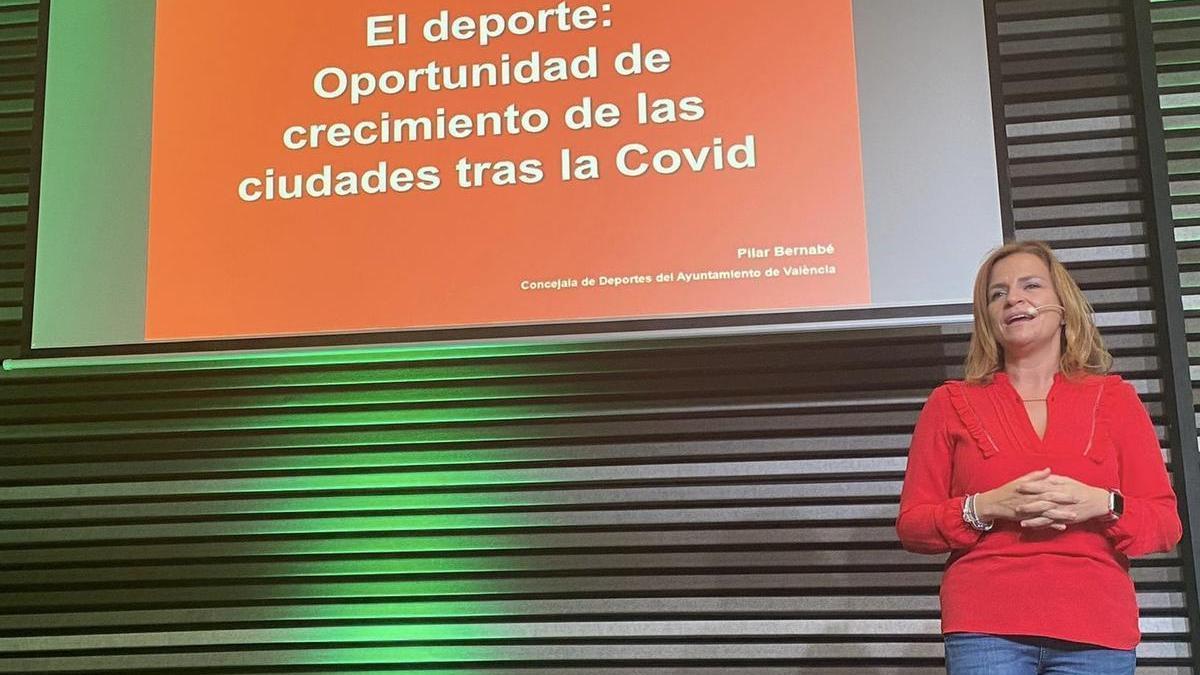 Pilar Bernabé, en el Congreso Internacional de Cáceres