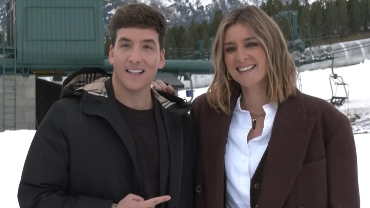 Xuso Jones y Sandra Barneda