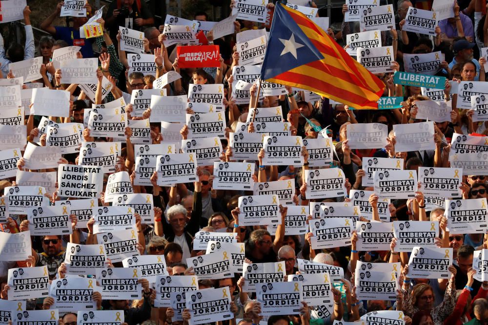 Manifestació a Barcelona