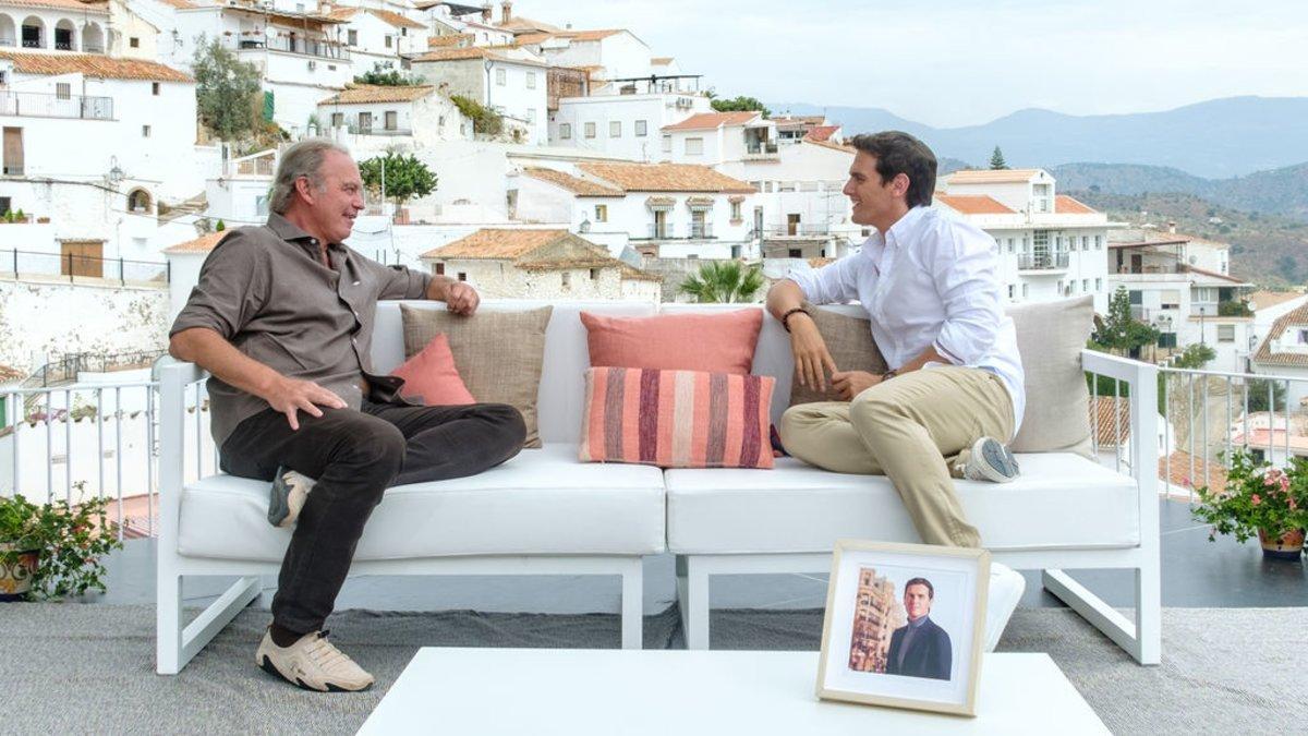 Bertín Osborne con Albert Rivera