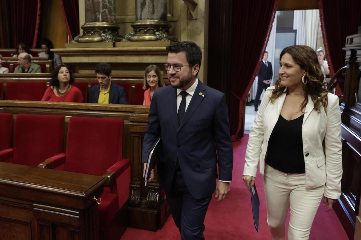 Debate de política general en el Parlament