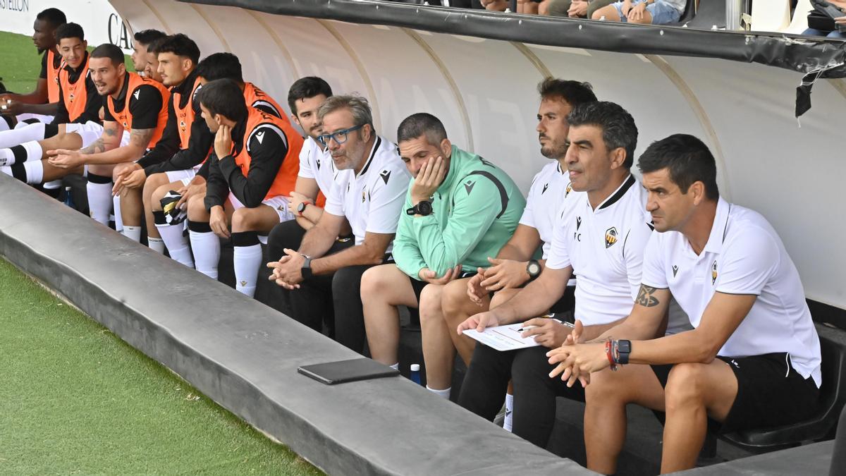 Rubén Torrecilla, en el banquillo de Castalia.