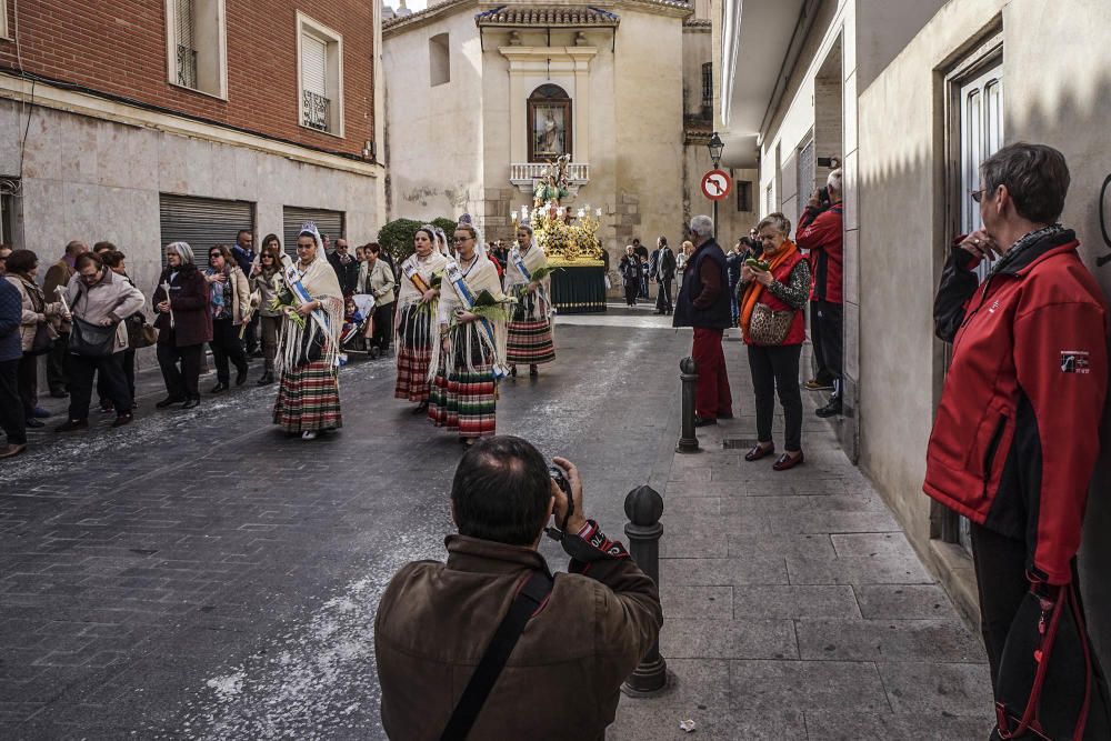 Catral celebra la romería de Santa Águeda y su mer