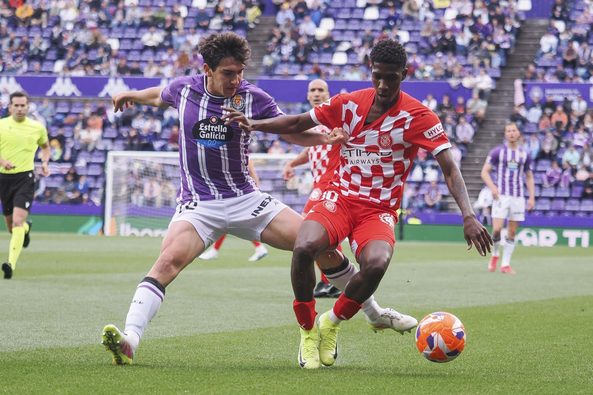 Les imatges del partit Valladolid - Girona