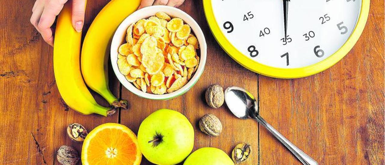 El horario, clave para una dieta