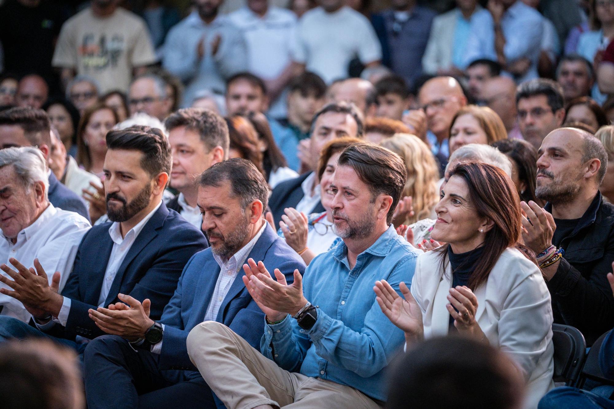 Presentación de la candidatura de CC al Cabildo de Tenerife