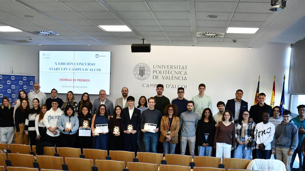 Entrega de los premios del Campus de Alcoy