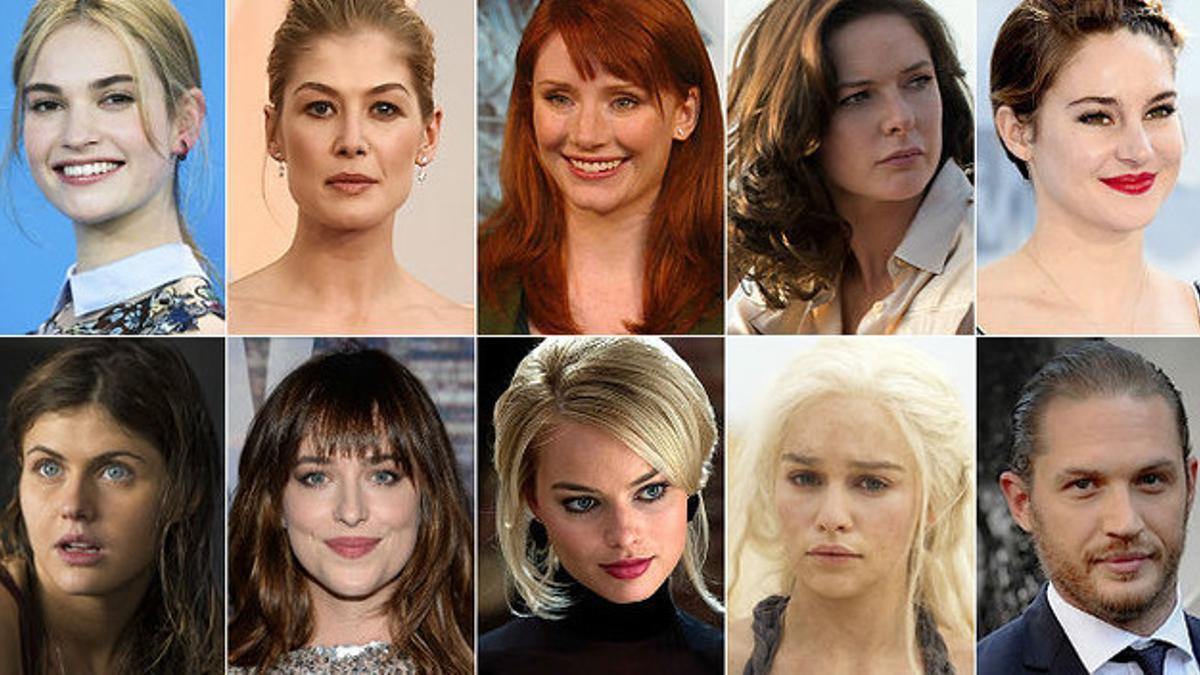 El top ten de celebrities de Hollywood más buscadas este 2015