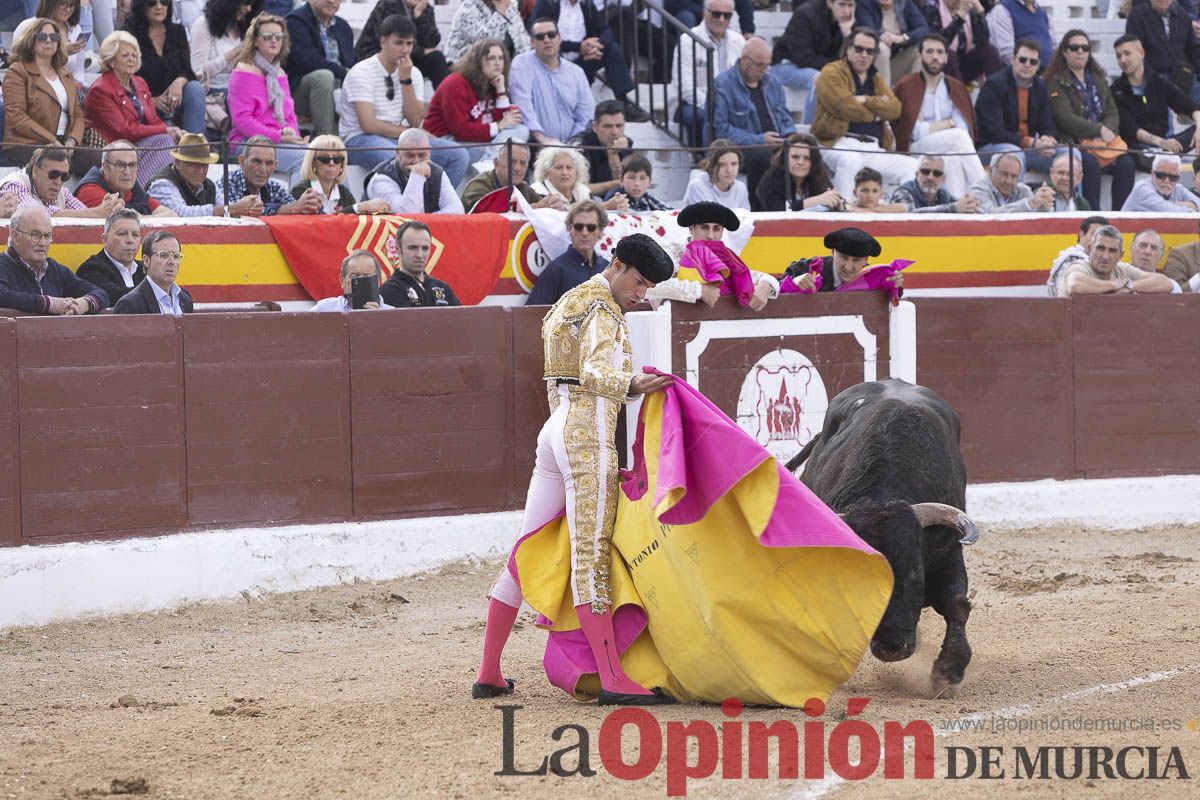 El torero de Cehegín, Antonio Puerta, en la corrida clasificatoria de la Copa Chenel de Madrid