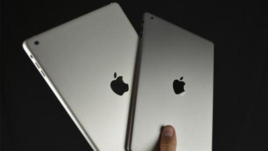 El iPad 5, en gris espacial y con Touch ID
