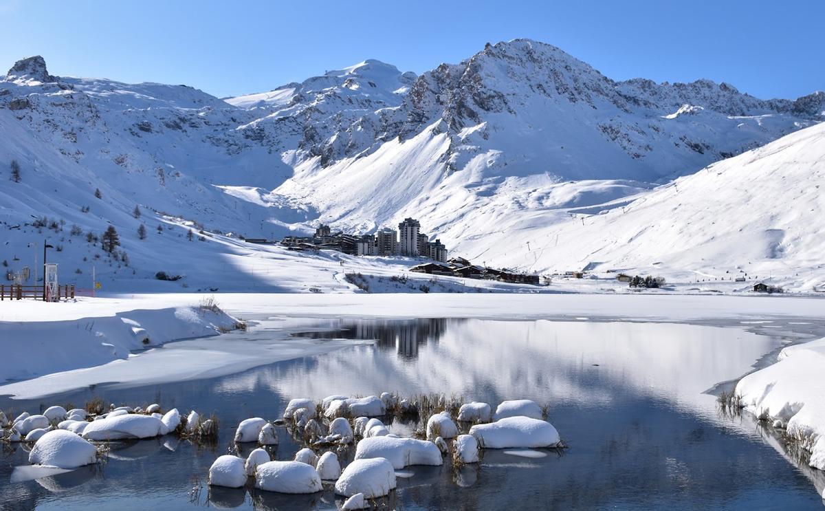 Los Alpes Franceses cuentan con algunas de las pistas de esquí más altas de Europa