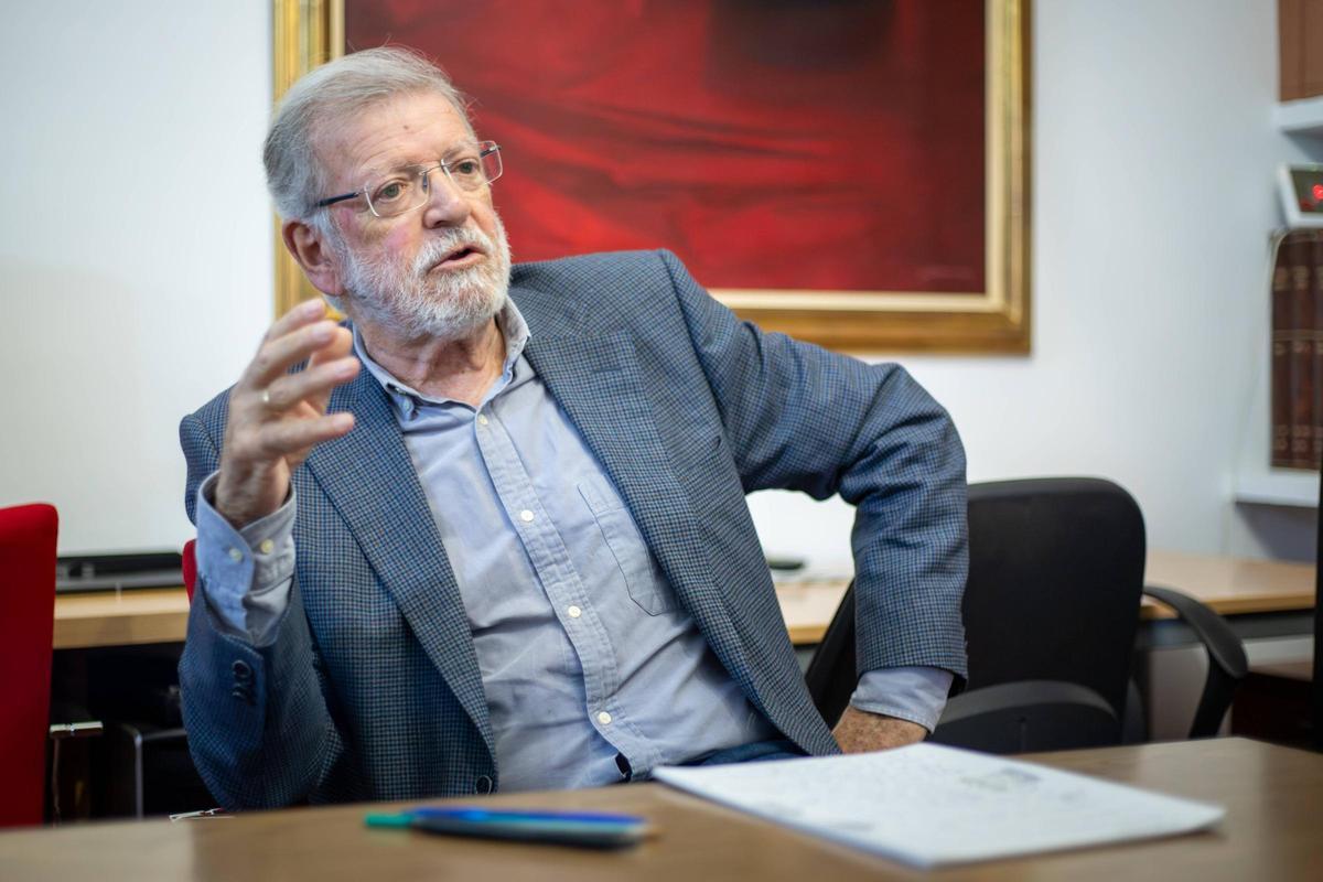 FOTOGALERÍA | Entrevista en exclusiva con Rodríguez Ibarra tras la debacle electoral del PSOE en Extremadura