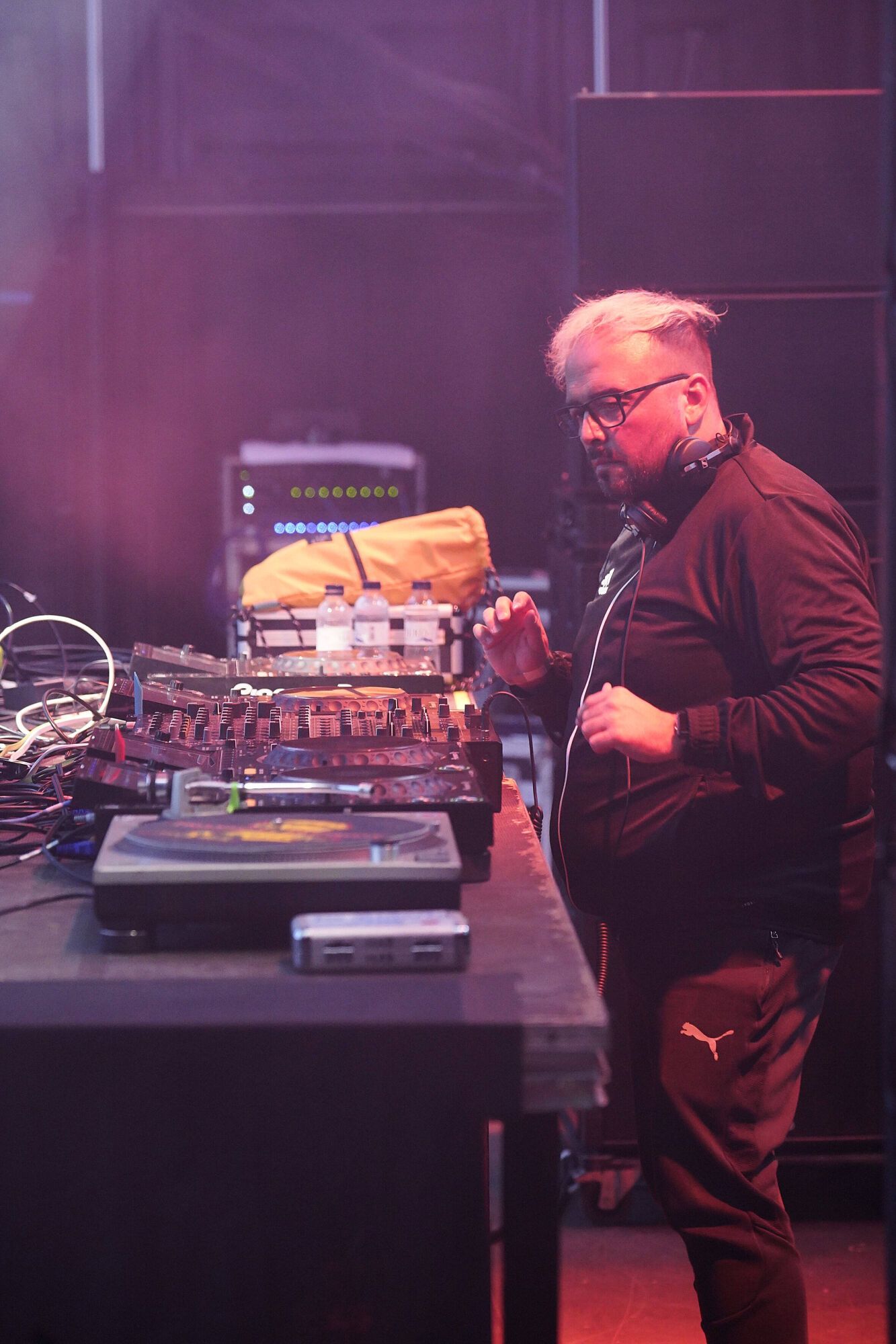 Les fotos de la Nit Electrònica al parc del Migdia