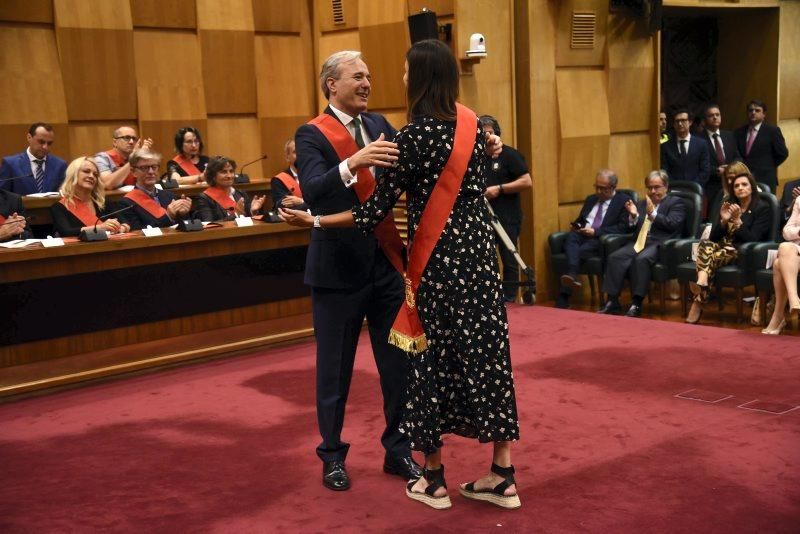 Toma de posesión de Jorge Azcón como alcalde de Zaragoza