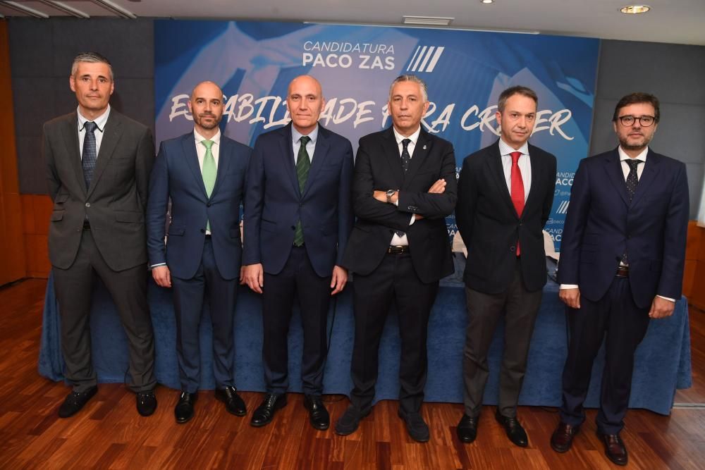 Paco Zas se presenta para presidir el Deportivo