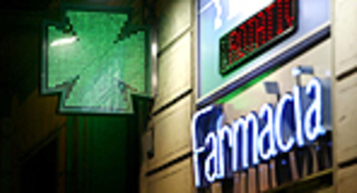 Una farmàcia de Barcelona. Una farmàcia de Barcelona.