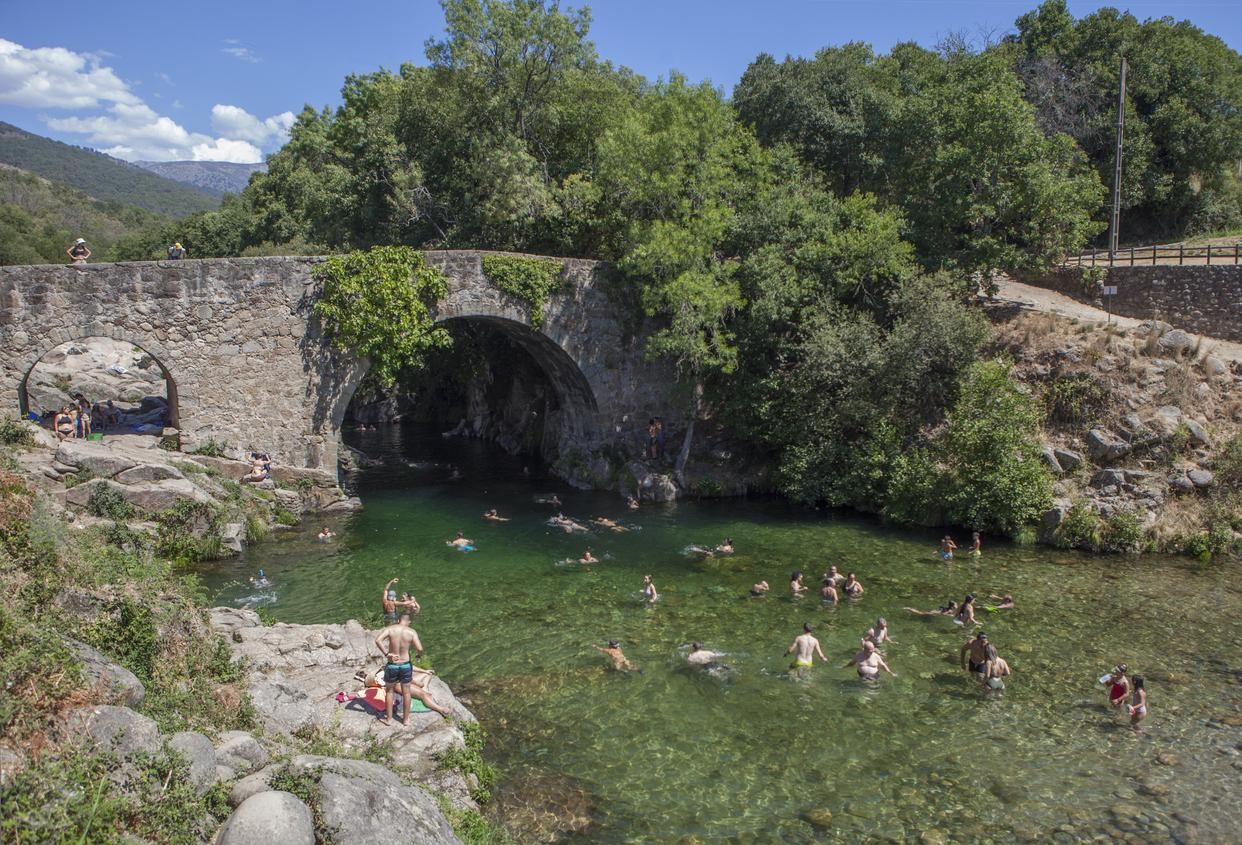 Piscina natural en Losar de la Vera