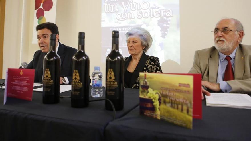 La presentación del vino, esta tarde