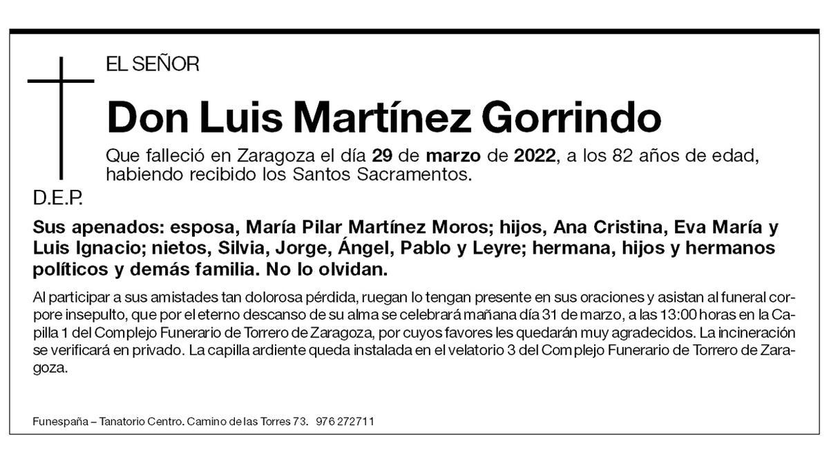 Luis Martínez Gorrindo