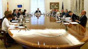 Consell extraordinari de ministres presidit per Mariano Rajoy.