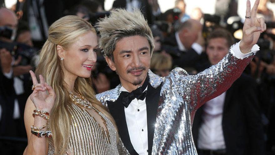 Paris Hilton, en Cannes.