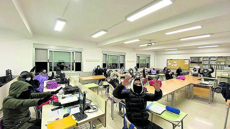 Alumnos de Nules no van a clase por el frío