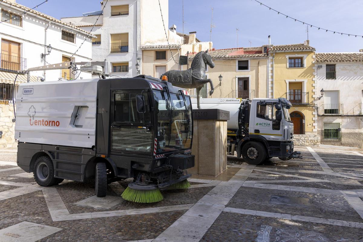 El Ayuntamiento de Caravaca activa un amplio dispositivo especial de limpieza y recogida de residuos para las fiestas patronales 2026