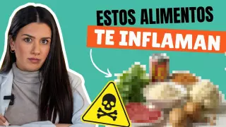 La nutricionista Sandra Moñino da las claves para combatir la inflamación: "Elimina estos alimentos prohibidos"