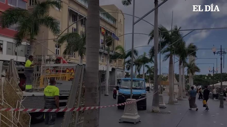 El viento hace acto de presencia en Santa Cruz