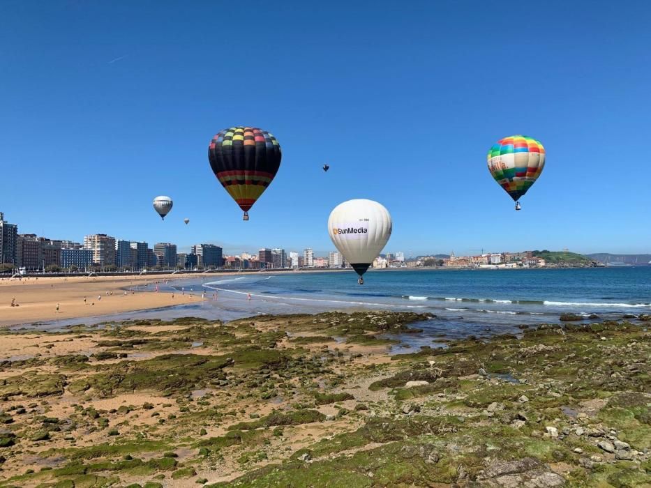 Las impresionantes imágenes de Gijón desde el aire