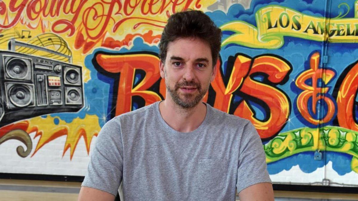 Pau Gasol se preocupa por los hábitos saludables