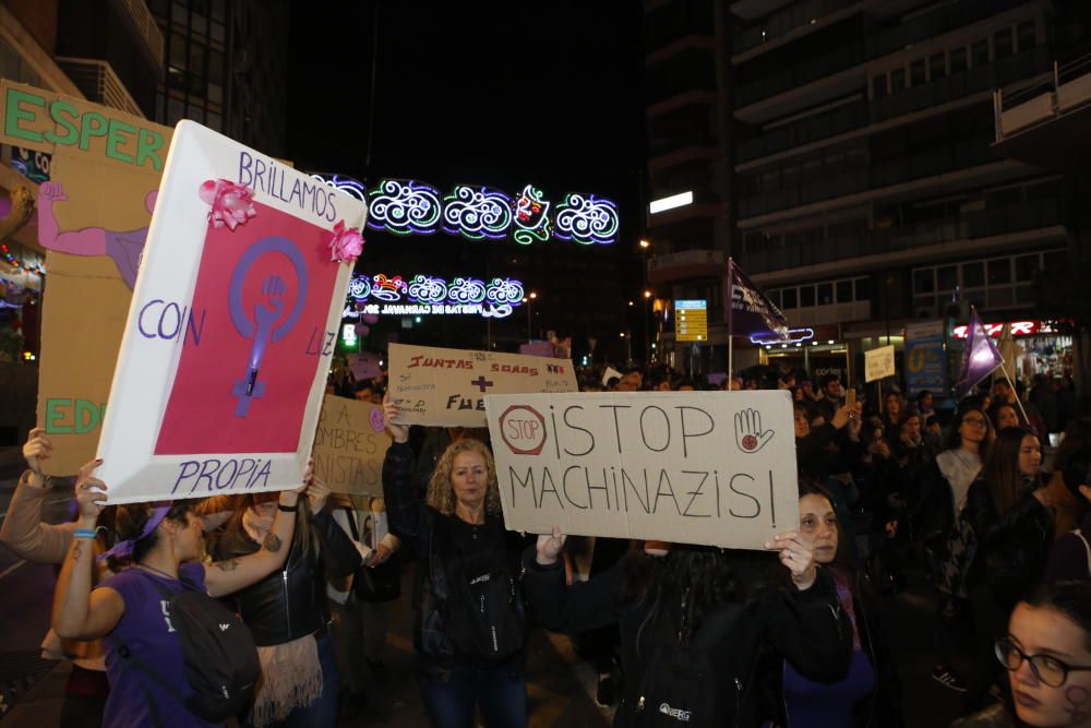 Manifestación del 8M en Alicante