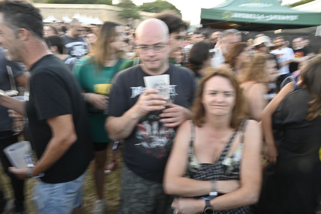 Ambiente de la segunda jornada del Rock Imperium Festival en Cartagena