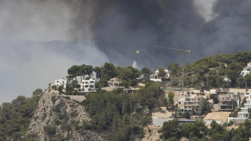 La devastación provocada por el incendio de Xàbia y Benitatxell