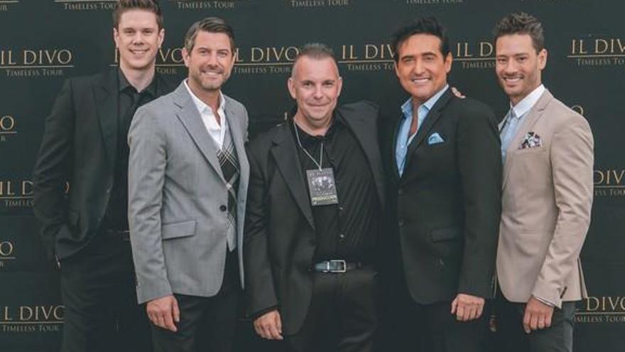 Il Divo cantó su pop operístico ante 7.000 espectadores en Tenerife