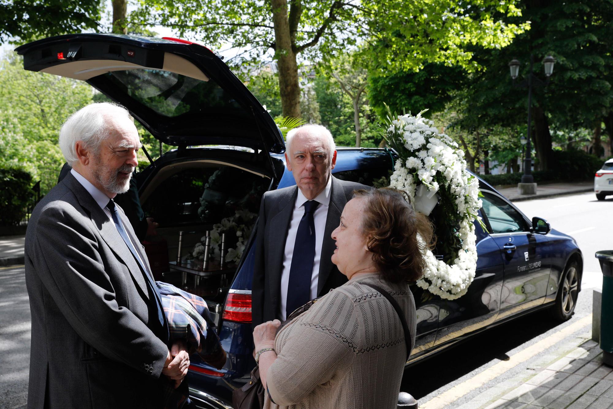 Funeral de Eloína Suárez, única alcaldesa de la historia de Oviedo