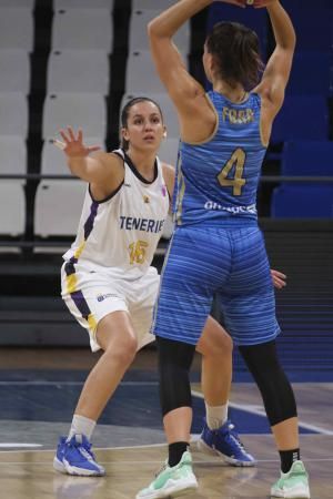 Partido Clarinos Tenerife - Fribourg de la Eurocup Women de baloncesto