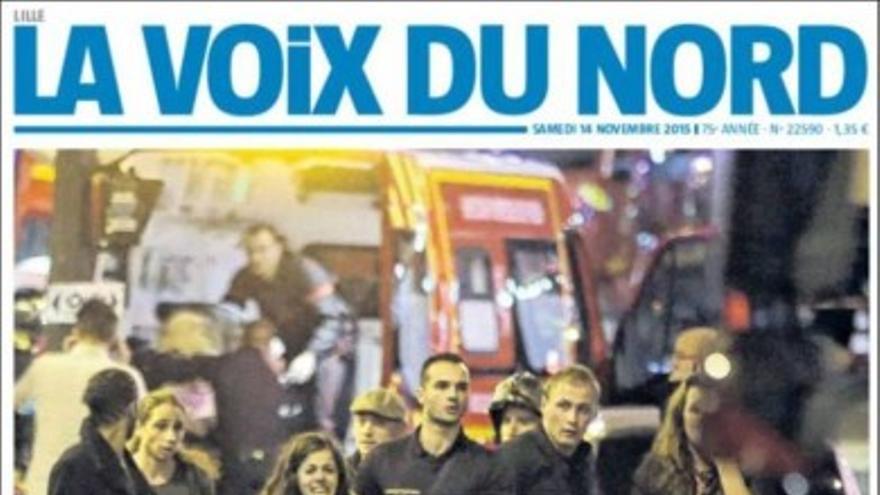 La prensa internacional dedica sus portadas a los atentados de París