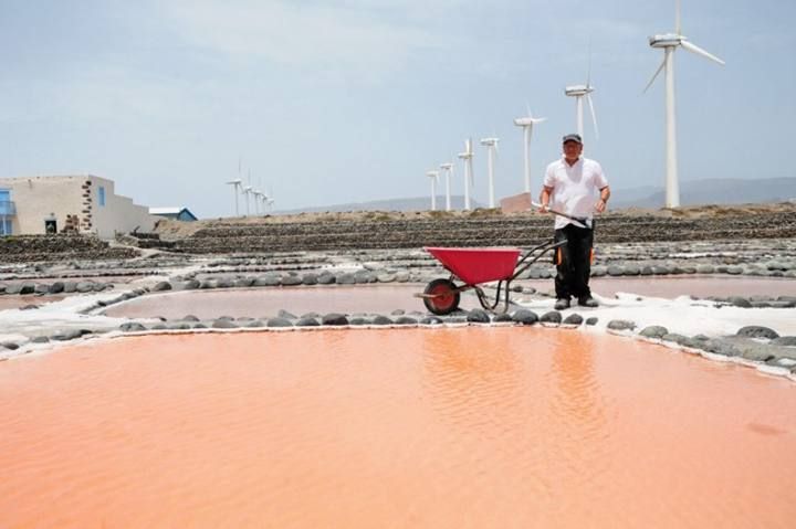 Reportaje en las Salinas de Tenefe en Pozo Izquierdo