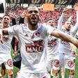 Los jugadores del Brest celebran su clasificación a Europa para la próxima temporada