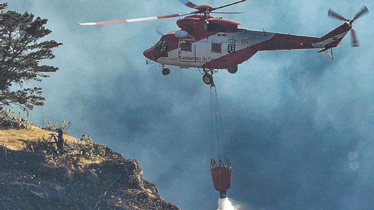 Canarias extrema la vigilancia pese a la mejora del riesgo de incendios