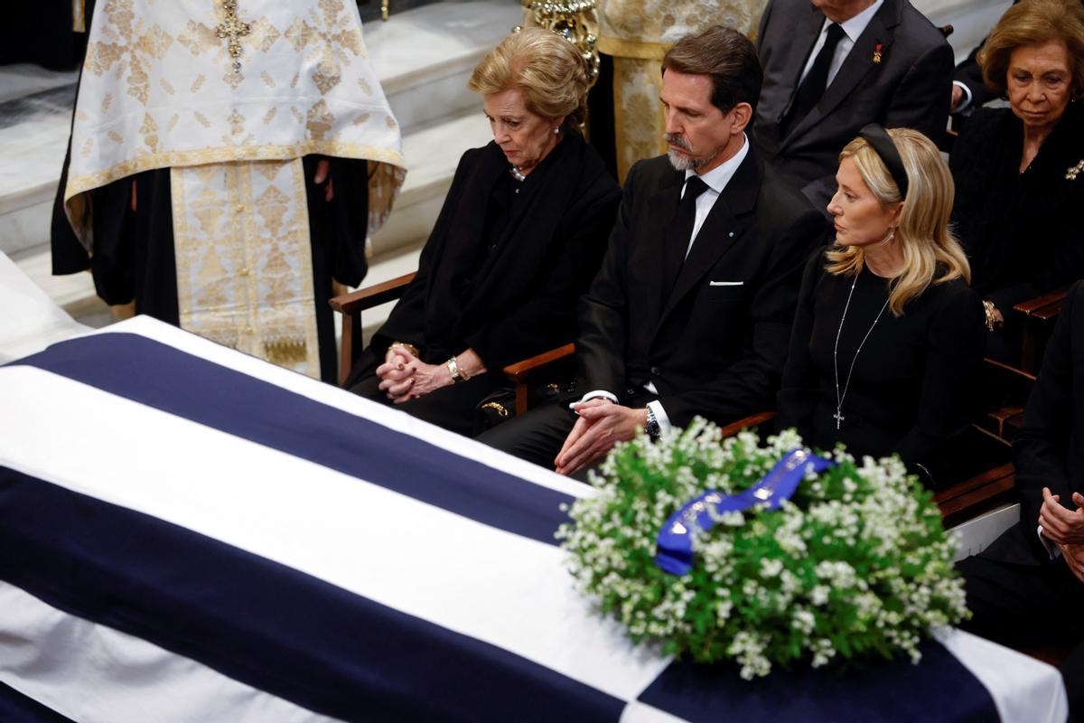 Funeral of former King of Greece Constantine II, in Athens